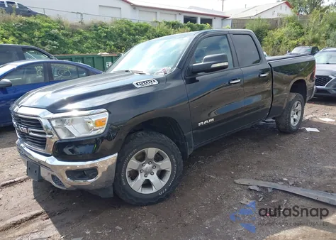 2019 Ram 1500 Big Horn/Lone Star 4X4 6'4 Box from USA, damaged, VIN 1C6SRFBT1KN701748